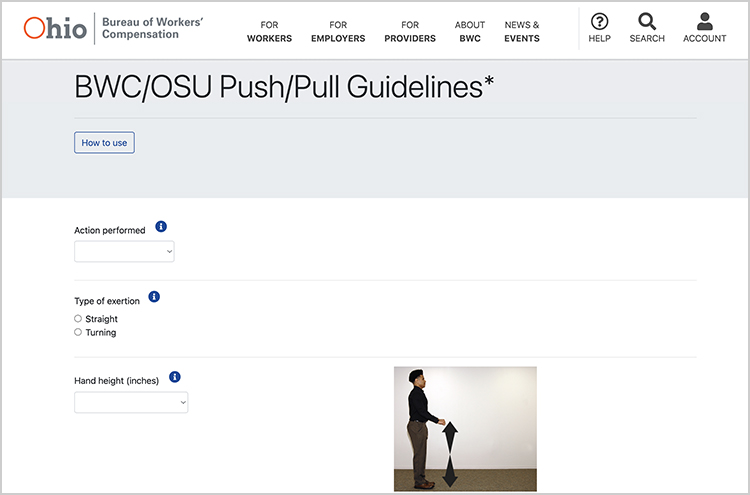 Pushing and Pulling Guidelines