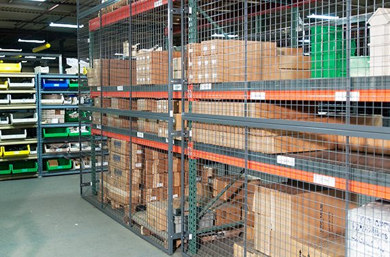 Wire Mesh Panels Provide Security Across Multiple Warehouse ...